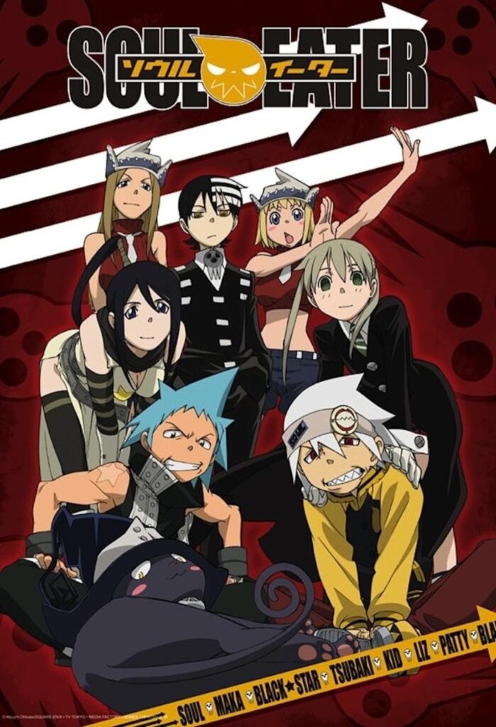 Official poster of Soul Eater anime