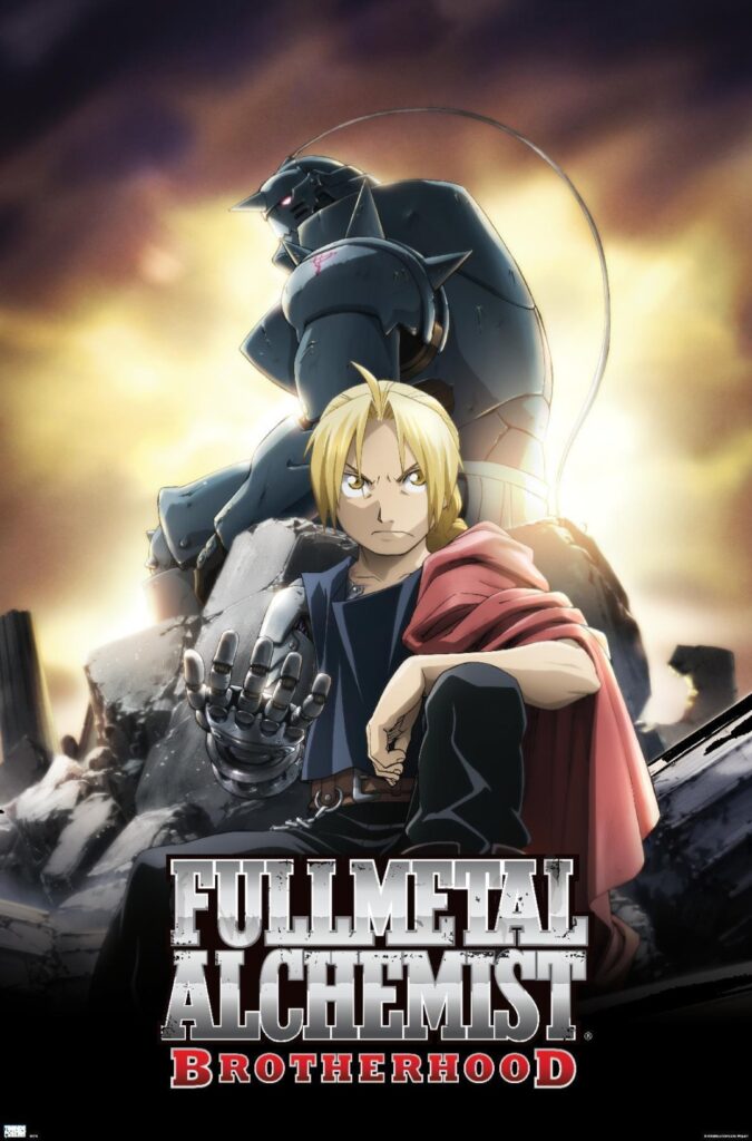 Official poster of Fullmetal Alchemist: Brotherhood
