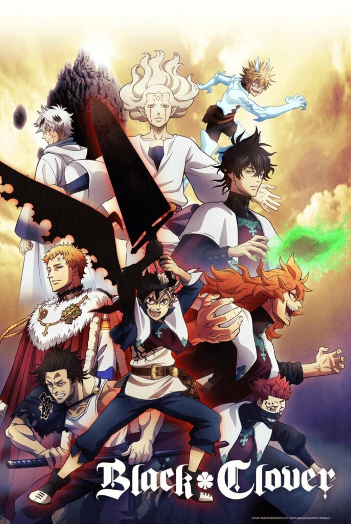 Official poster of Black Clover anime