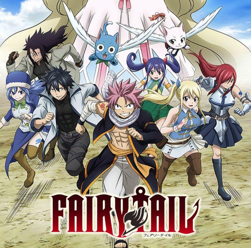Official poster of Fairy Tail anime