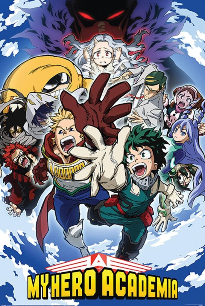 Official poster of My Hero Academia anime