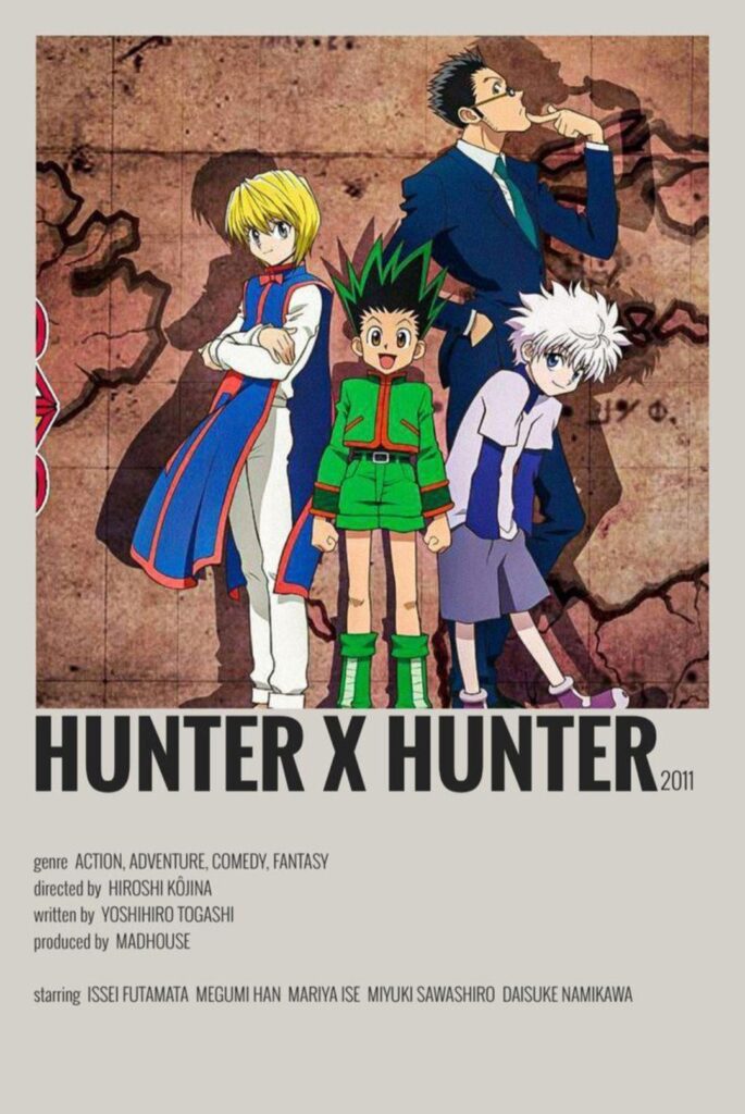 Official poster of Hunter x Hunter anime