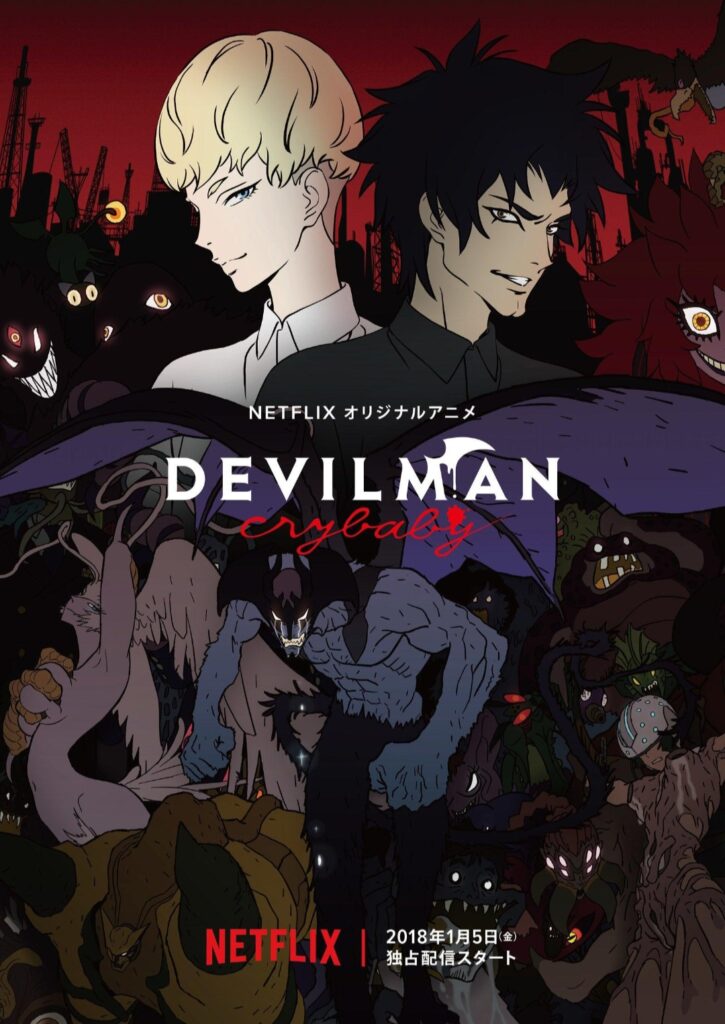Official poster of Devilman Crybaby anime