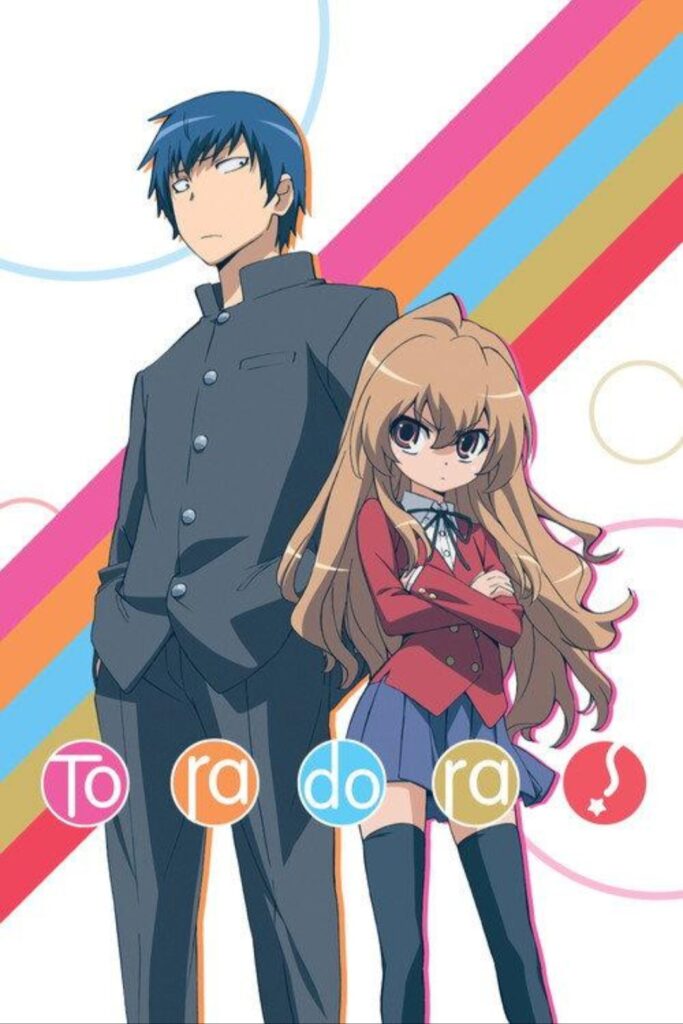 Official poster of Toradora! anime