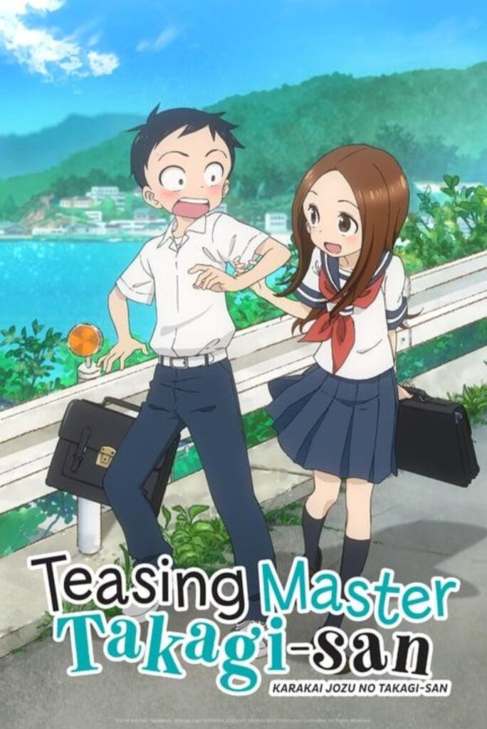 Official poster of Teasing Master Takagi-san anime