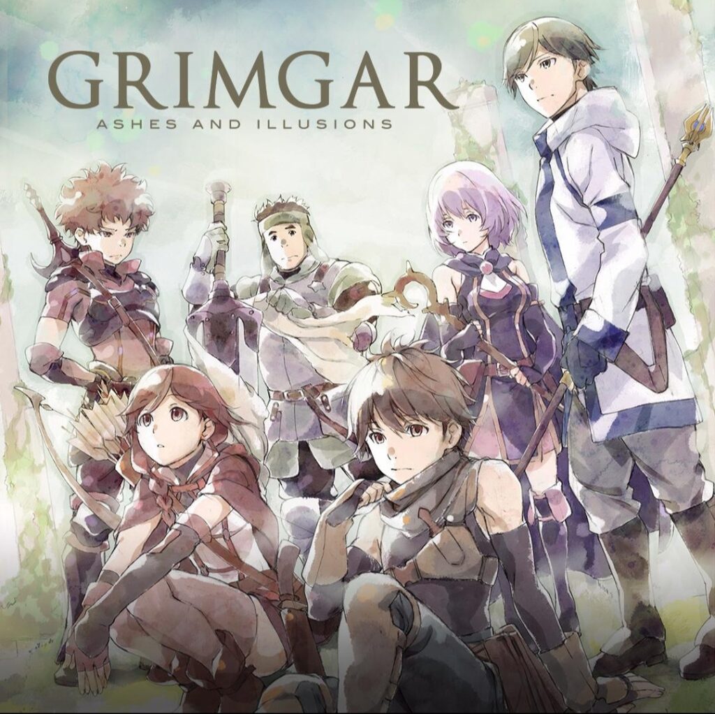 Official poster of Grimgar: Ashes and Illusions anime