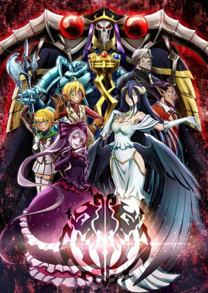 Official poster of Overlord anime