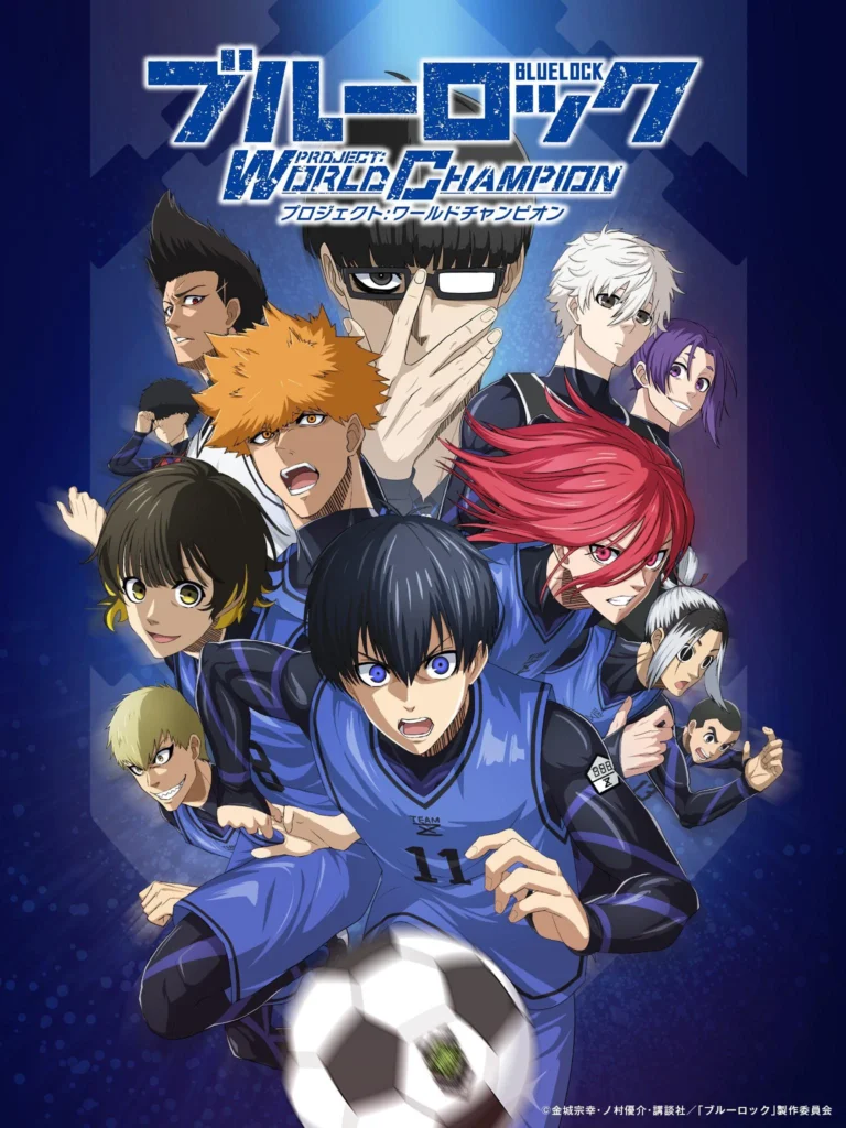Official poster of Blue Lock anime