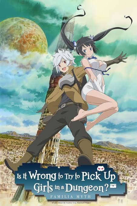 Is It Wrong to Try to Pick Up Girls in a Dungeon official anime poster