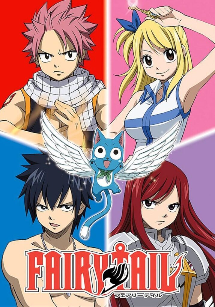 Official poster of Fairy Tail anime