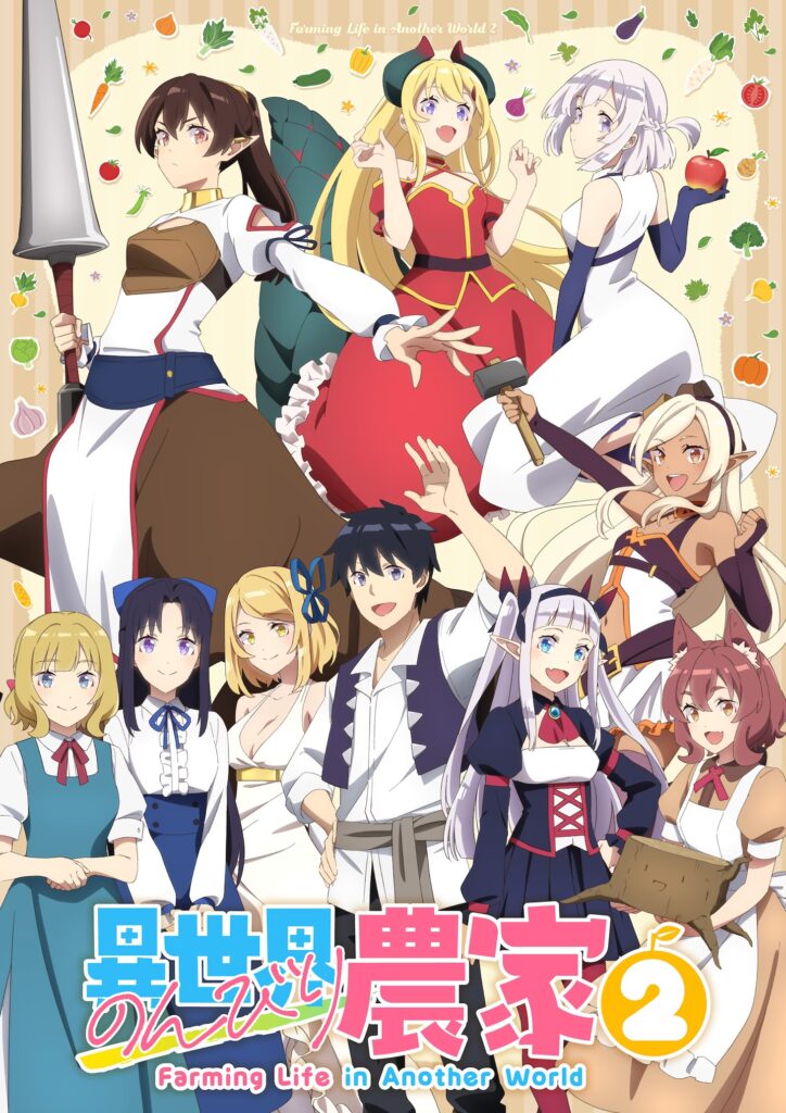 Farming Life in Another World official anime poster