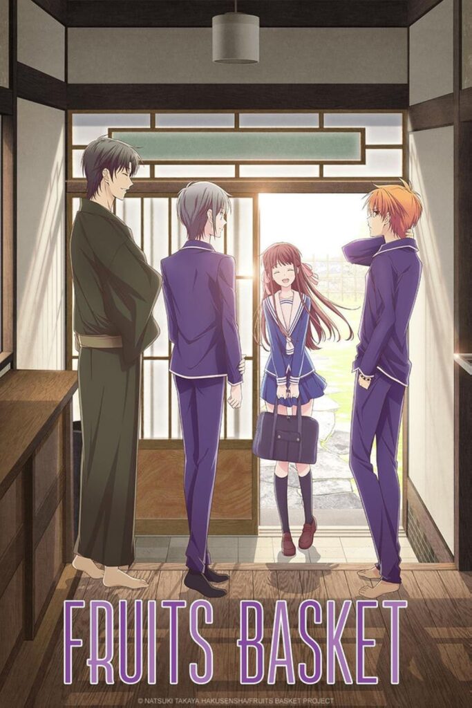 Fruits Basket 2019 romance anime key visual