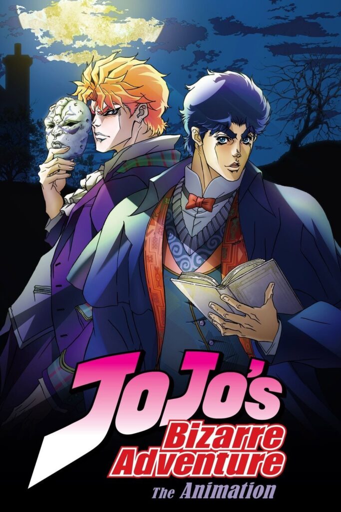 Official poster of JoJo’s Bizarre Adventure anime