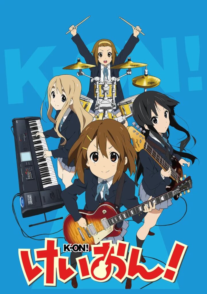 K-On anime official visual