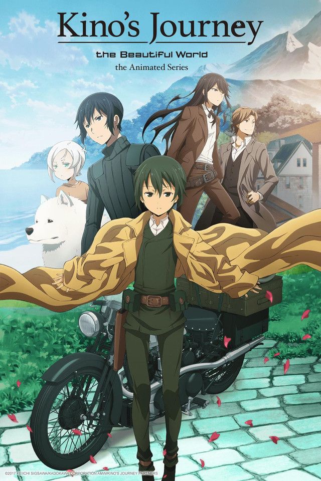 Official poster of Kino's Journey -the Beautiful World- the Animated Series anime