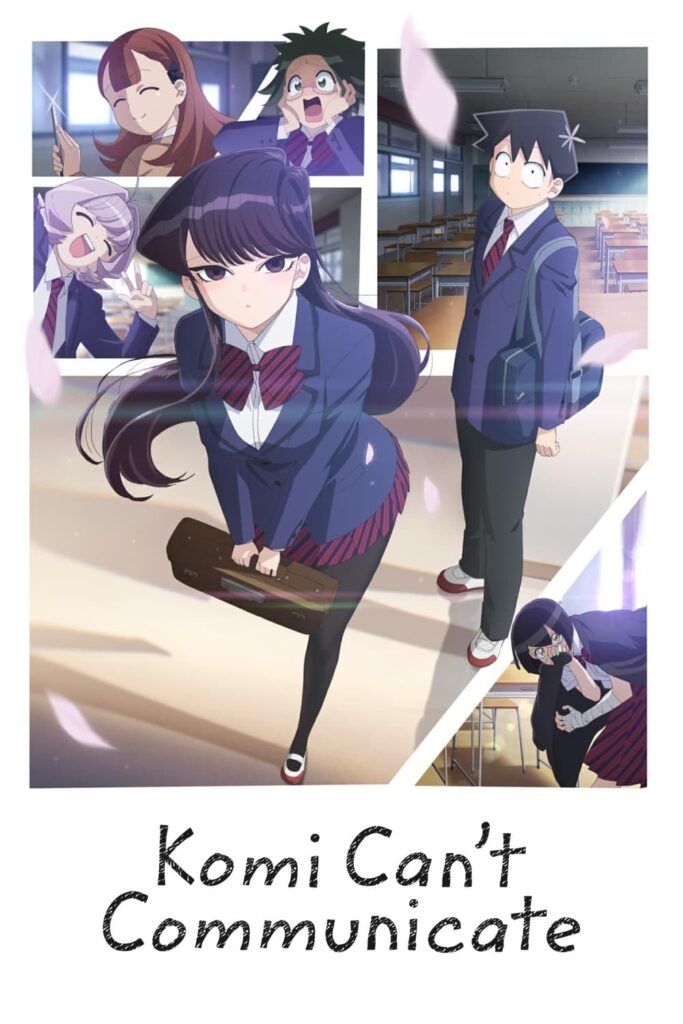 Komi Can't Communicate official anime poster