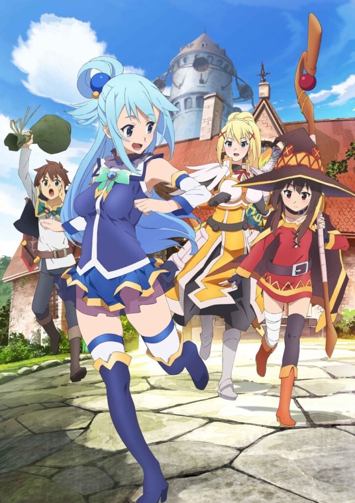 KonoSuba God’s Blessing on This Wonderful World anime official poster