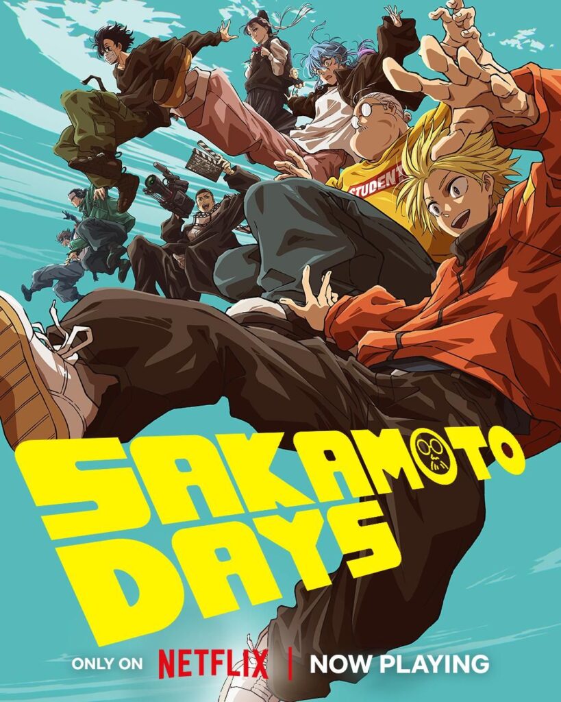 Sakamoto Days anime official visual