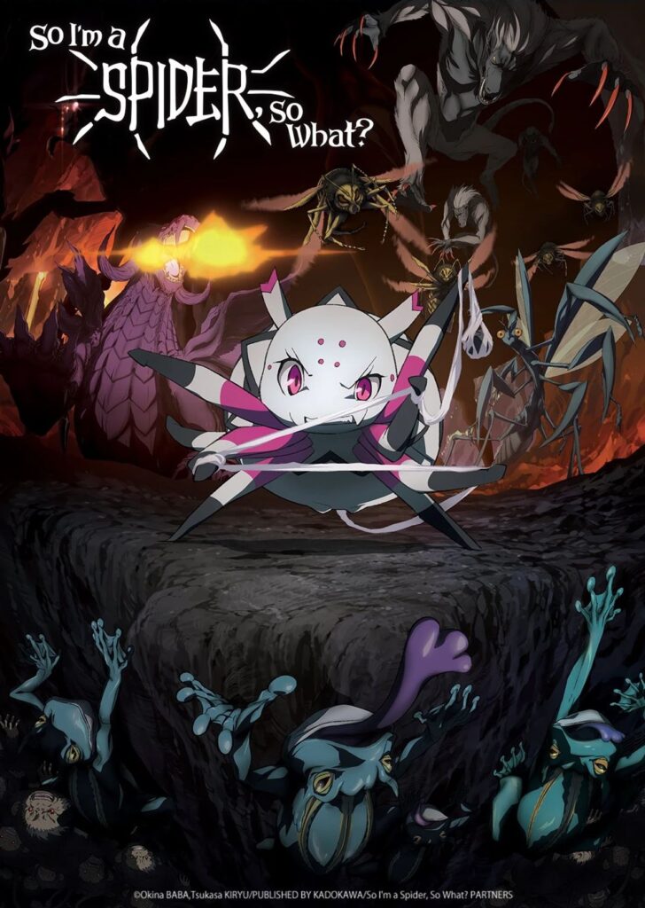 So I’m a Spider, So What? official anime poster