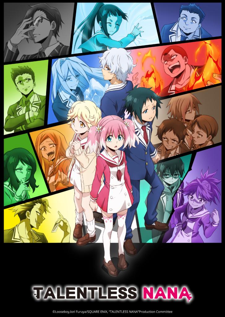 Talentless Nana official anime poster