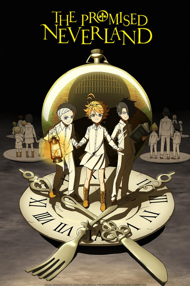 Official poster of The Promised Neverland anime