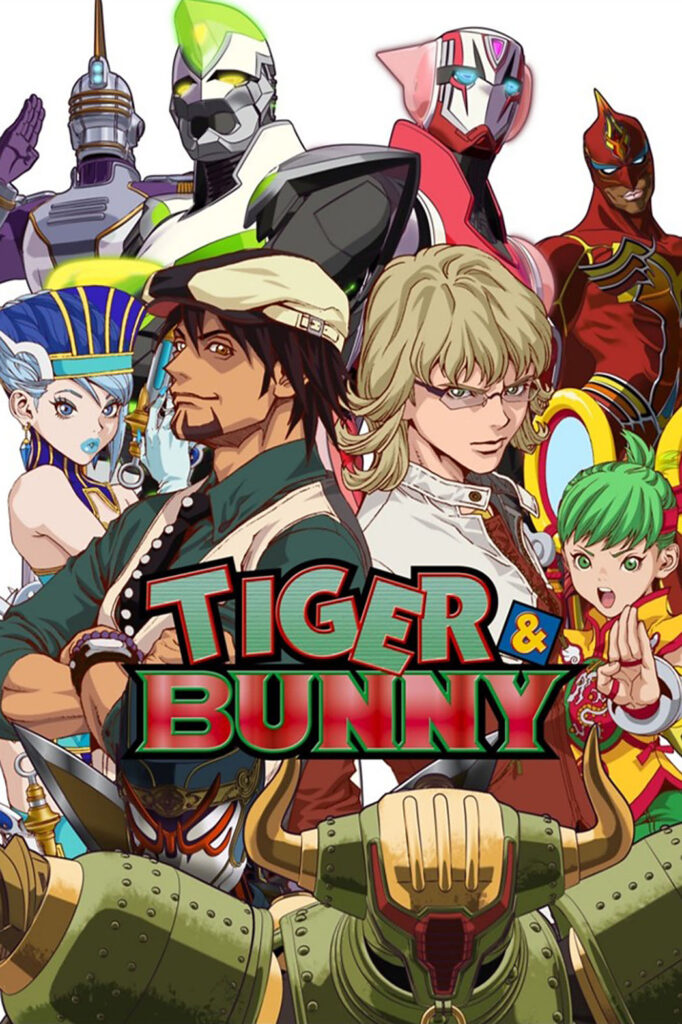 Official poster of Tiger & Bunny anime