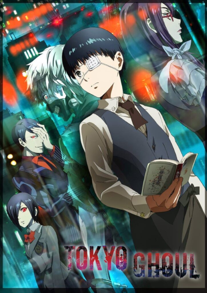 Tokyo Ghoul official anime poster