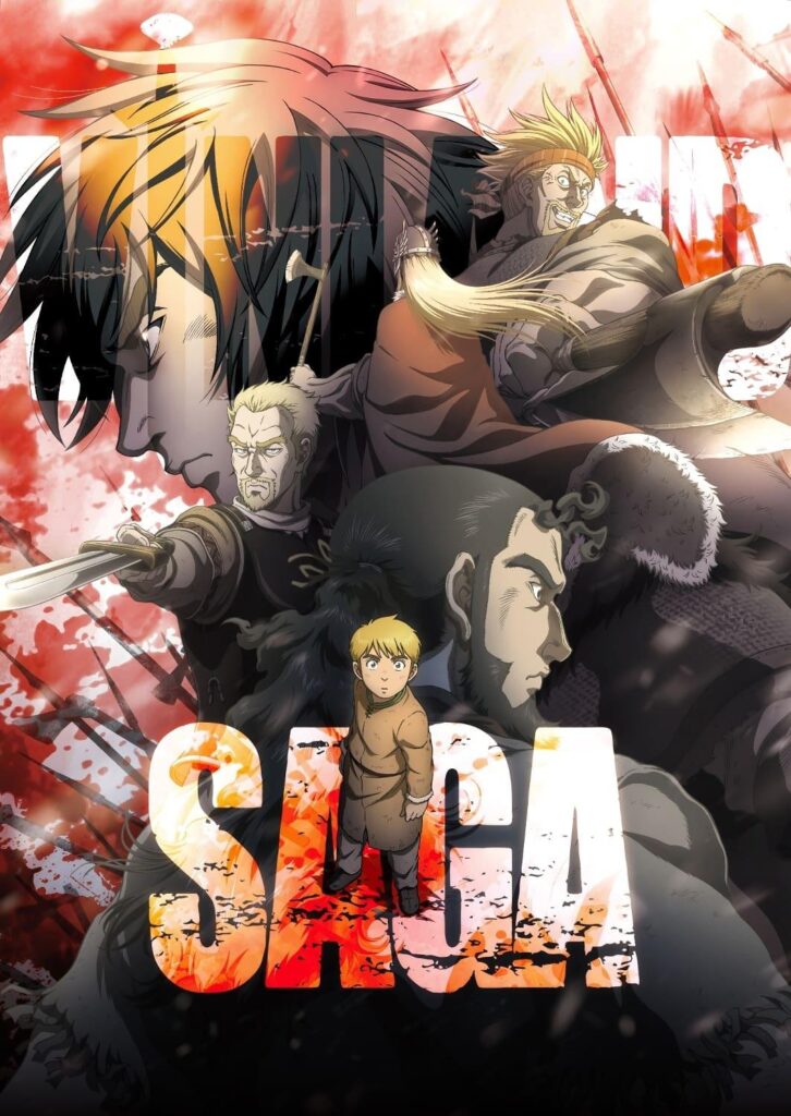Official poster of Vinland Saga anime