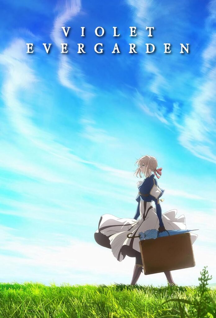 Official poster of Violet Evergarden anime