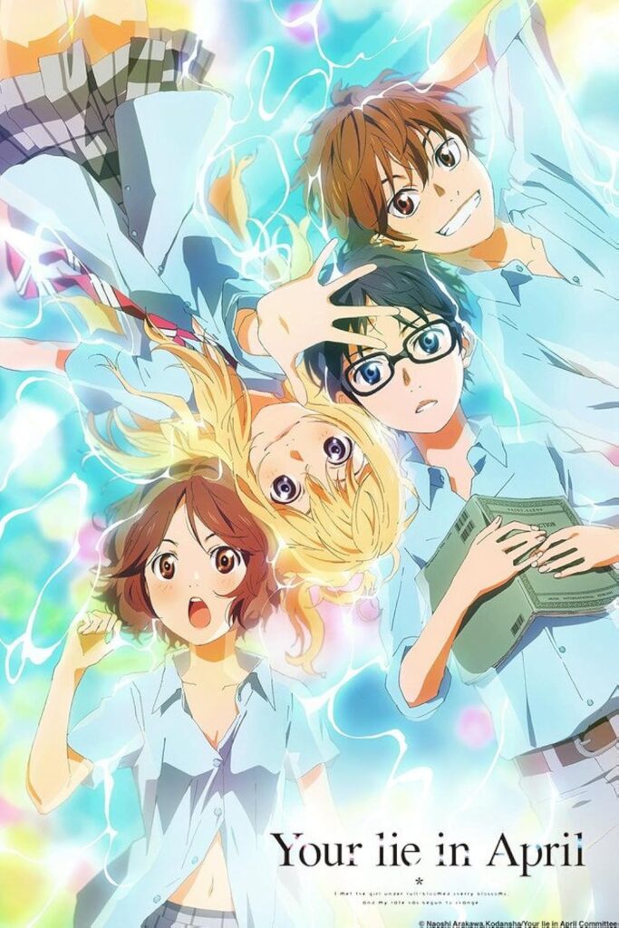 Your Lie in April official anime poster