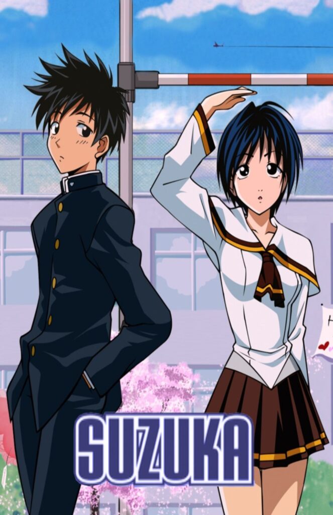 Chihayafuru anime official poster featuring Chihaya